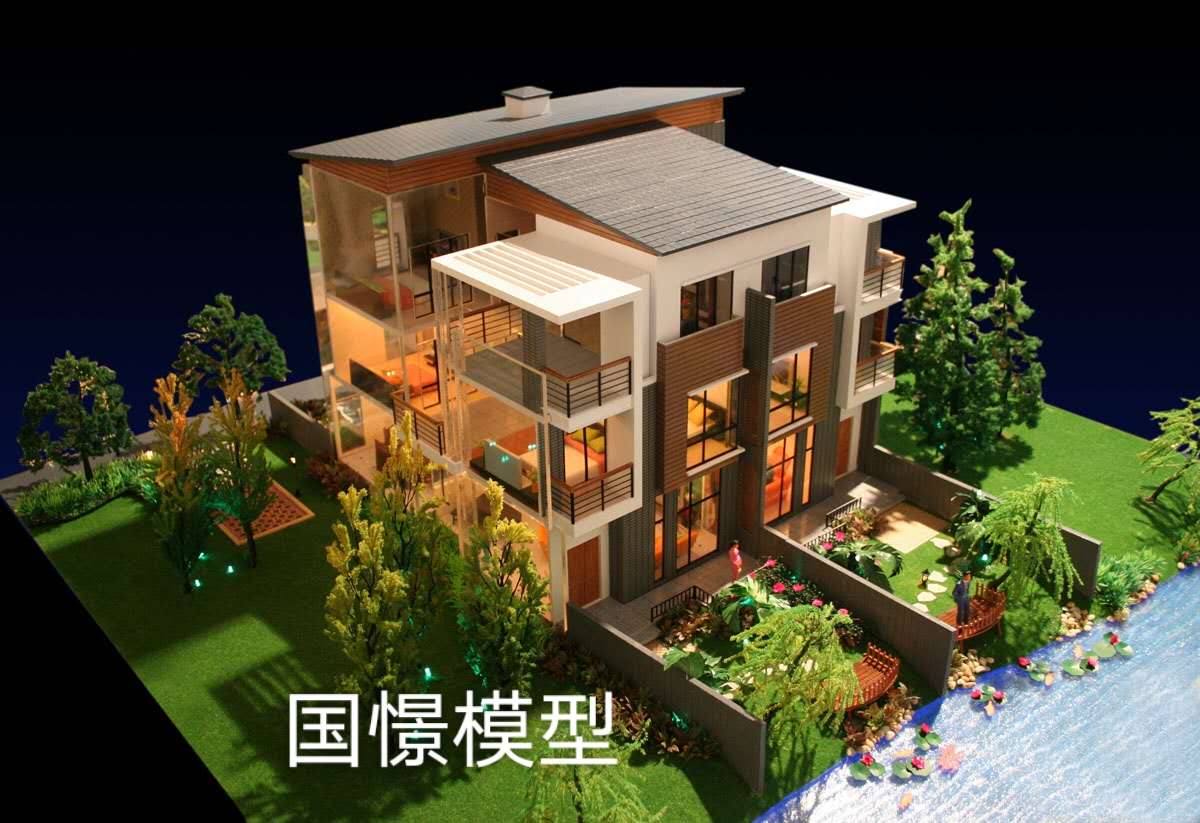 苍梧县建筑模型